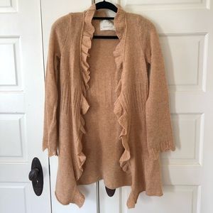 Anthropologie sparrow duster cardigan sweater